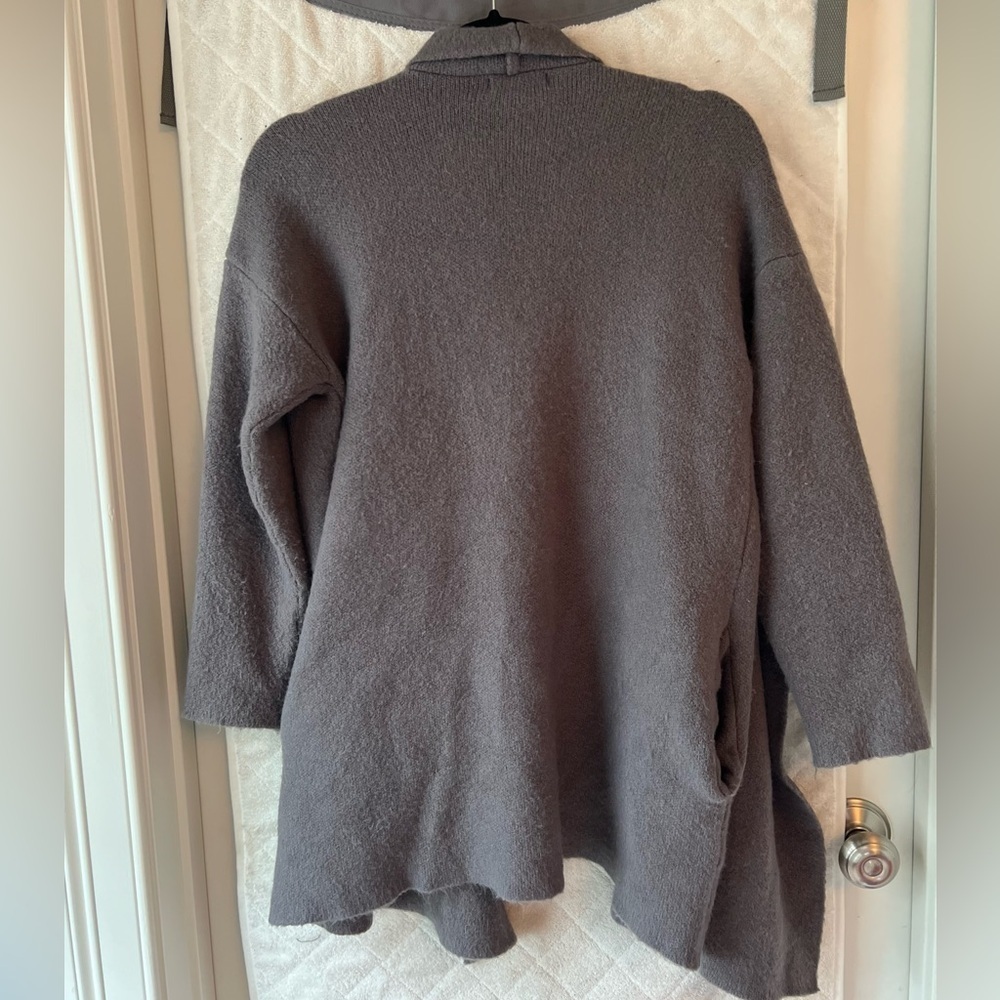 In Loom Drape Front Cardigan - Picture 4 of 4